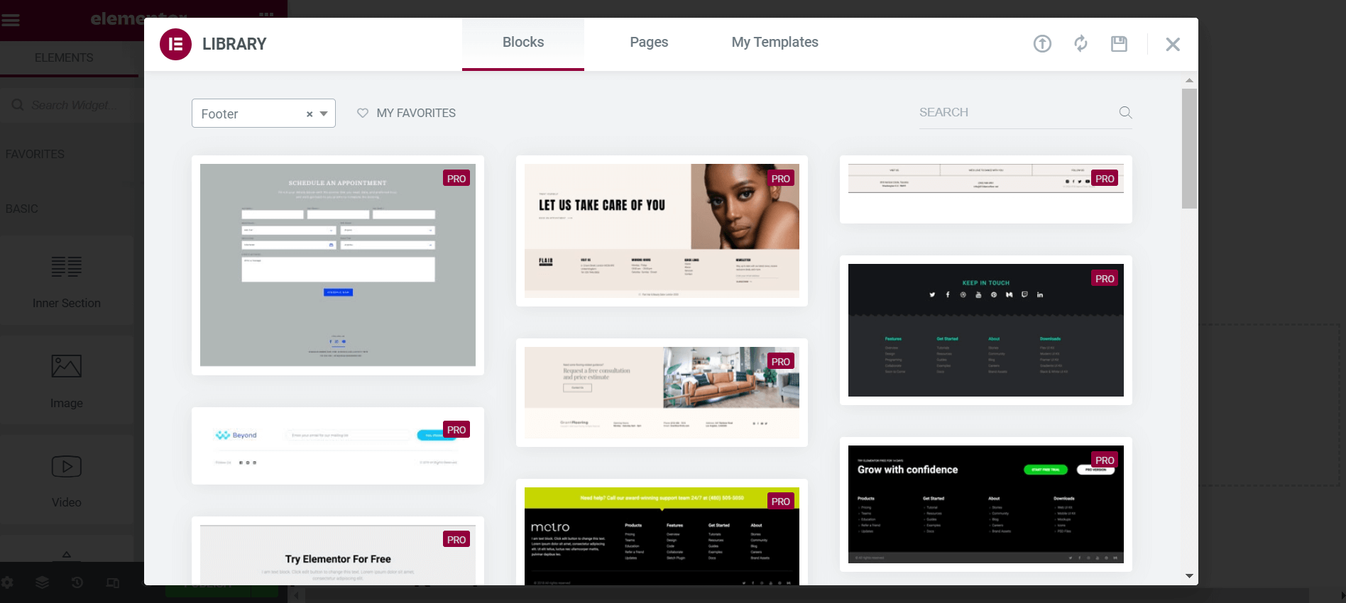 Cara Membuat Tema Anak WordPress: Playbook Lengkap Untuk Siapa Saja Di 2022 16 Footer templates in Elementor Library