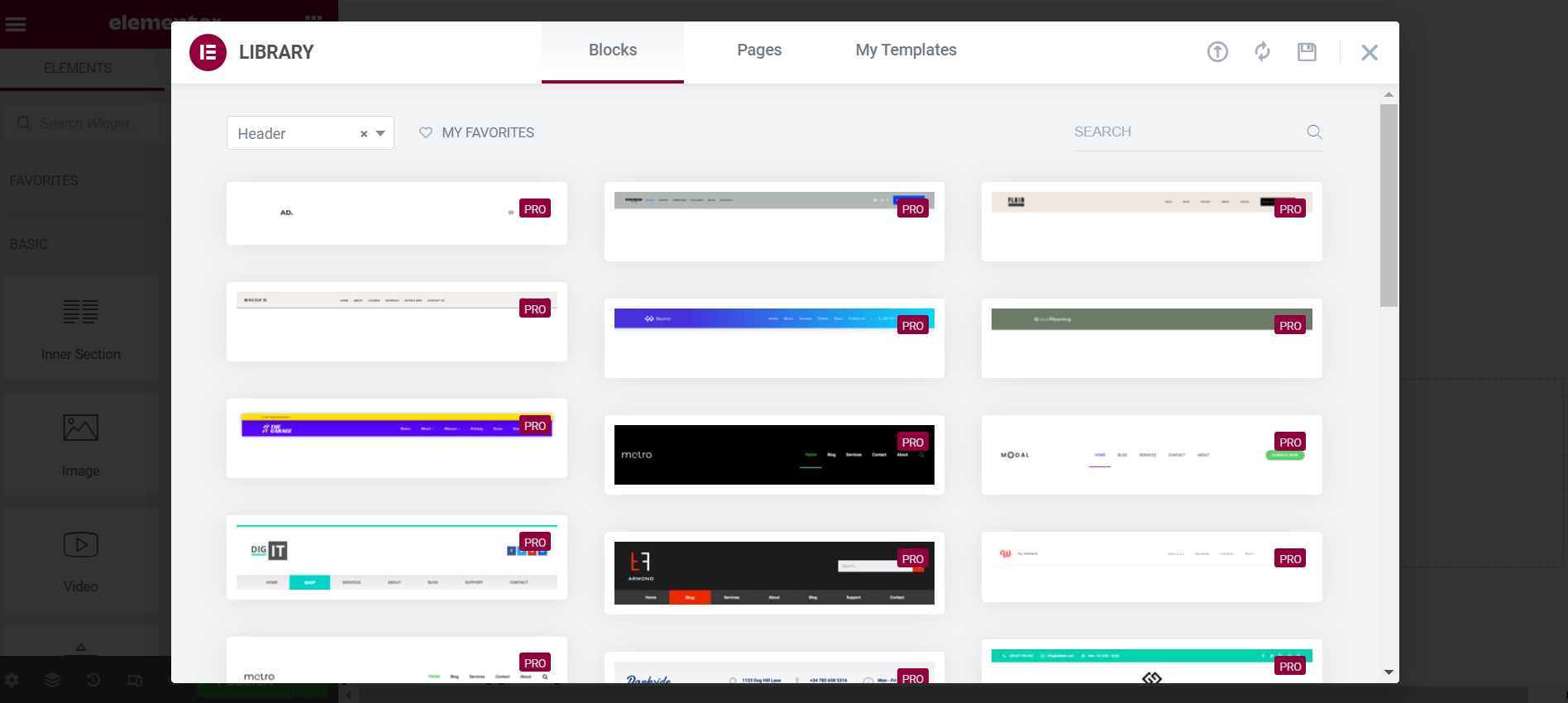 Cara Membuat Tema Anak WordPress: Playbook Lengkap Untuk Siapa Saja Di 2022 15 Header templates in Elementor Library