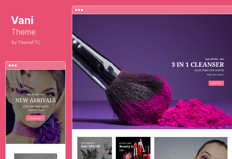 موضوع فاني - موضوع التجميل WooCommerce WordPress