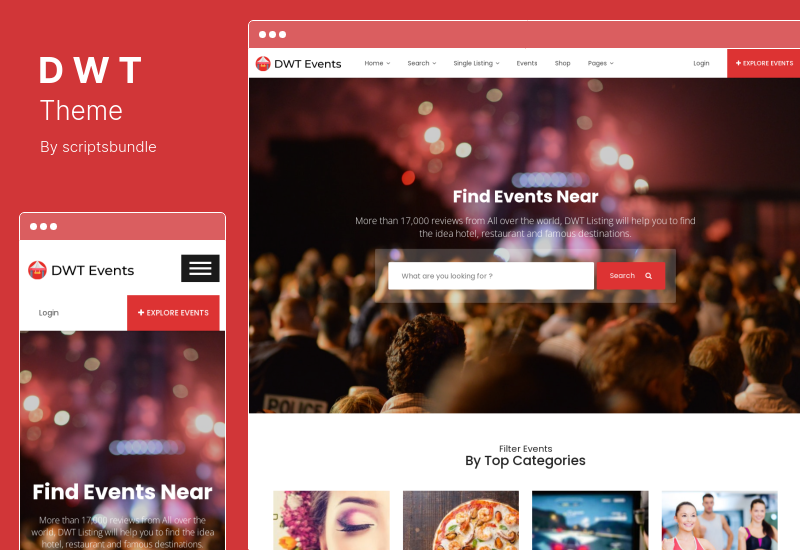 Tema DWT - Tema de WordPress para directorios y listados