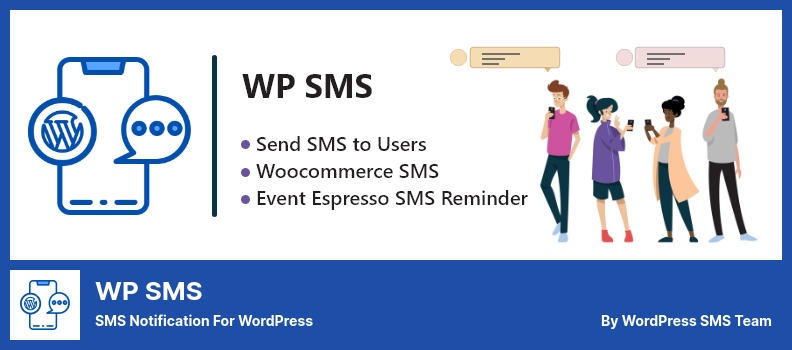 Complemento WP SMS - Notificación SMS para WordPress