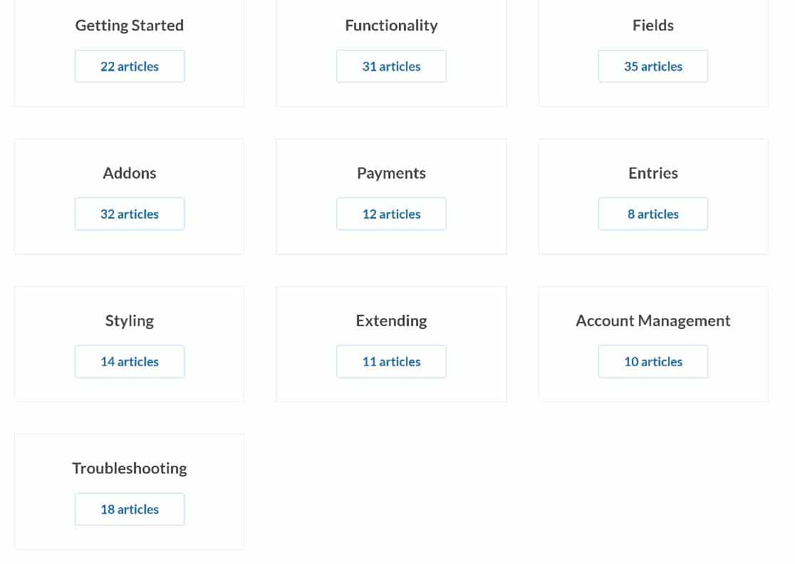 wpforms docs