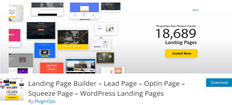 Plugin WordPress per la creazione di pagine di destinazione