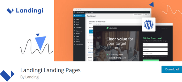 Plugin WordPress per Landingi Landing Page