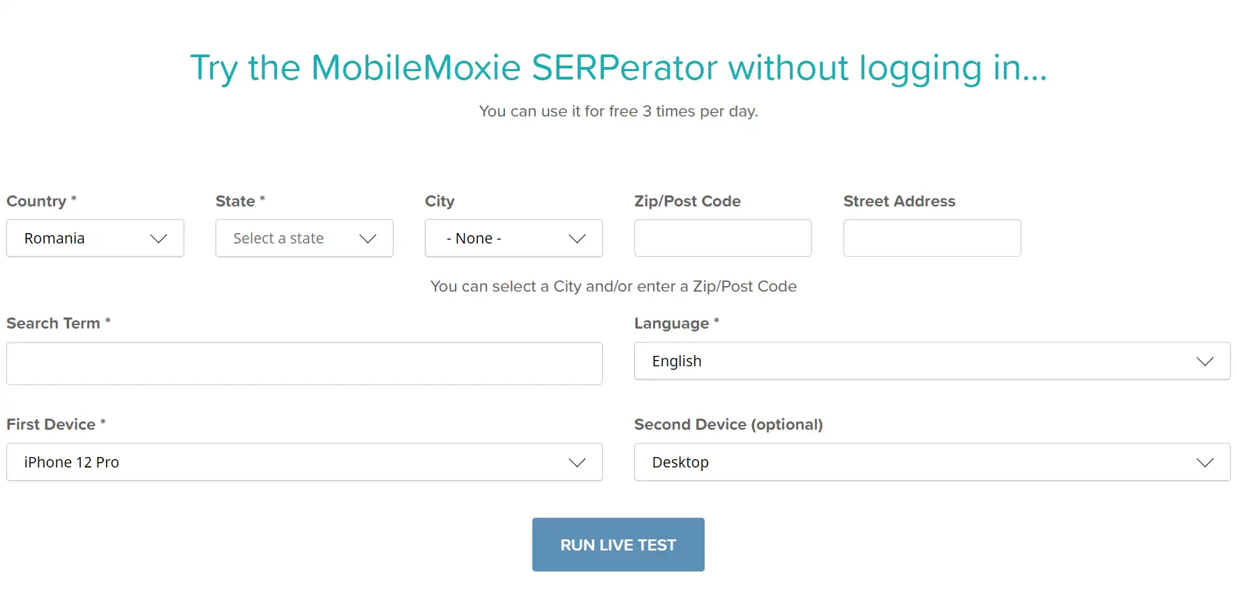 meilleurs outils de référencement gratuits - SERPerator