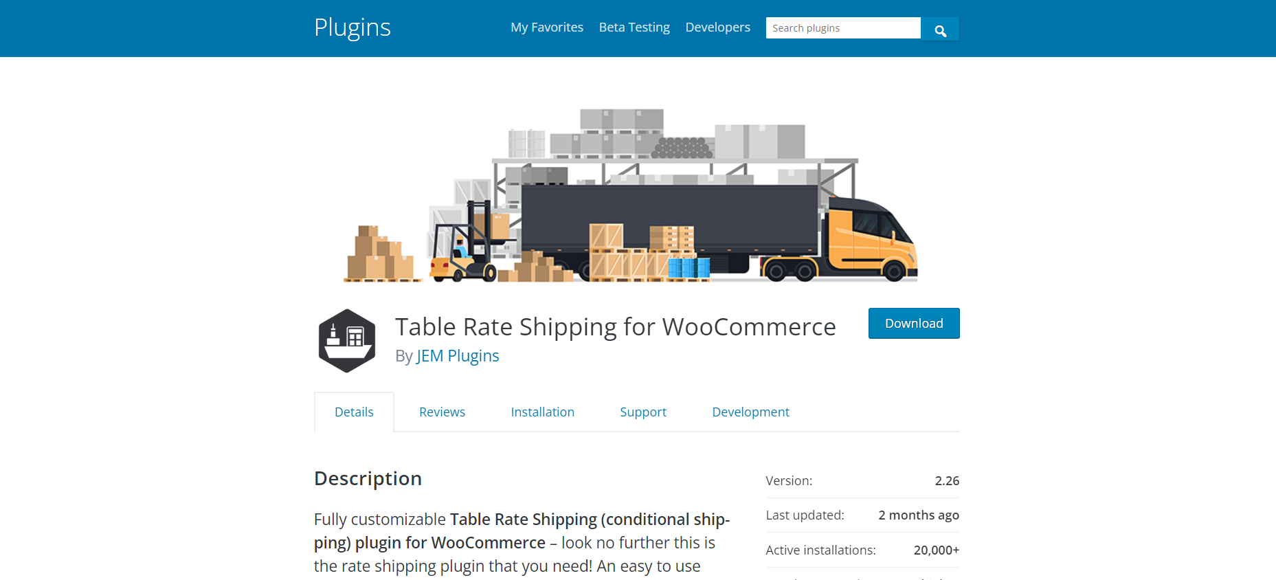 Plugin de envio gratuito do WooCommerce