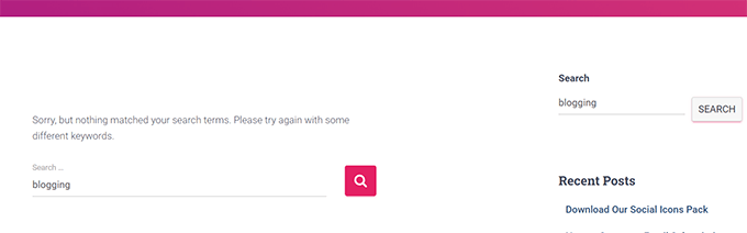 結果が見つかりません No results found