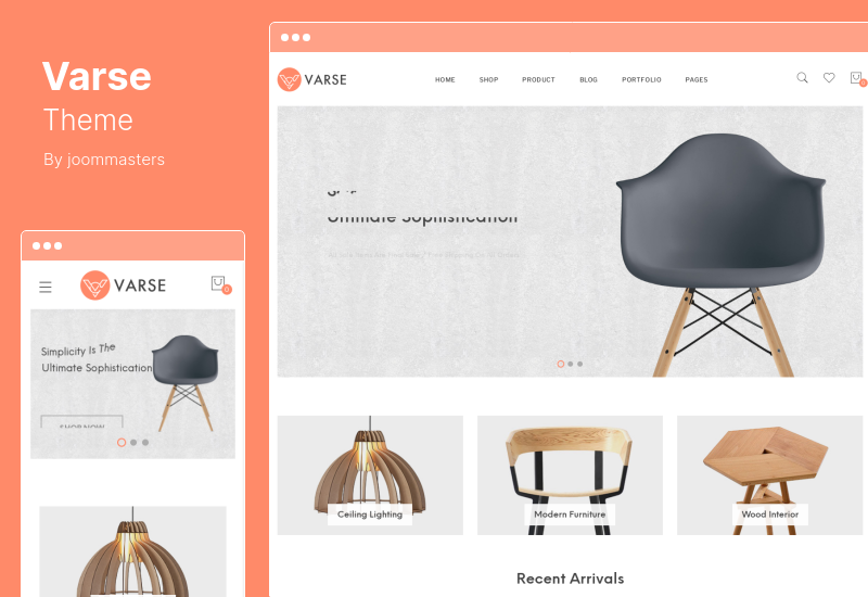 Тема Varse - Тема WordPress для WooCommerce AJAX