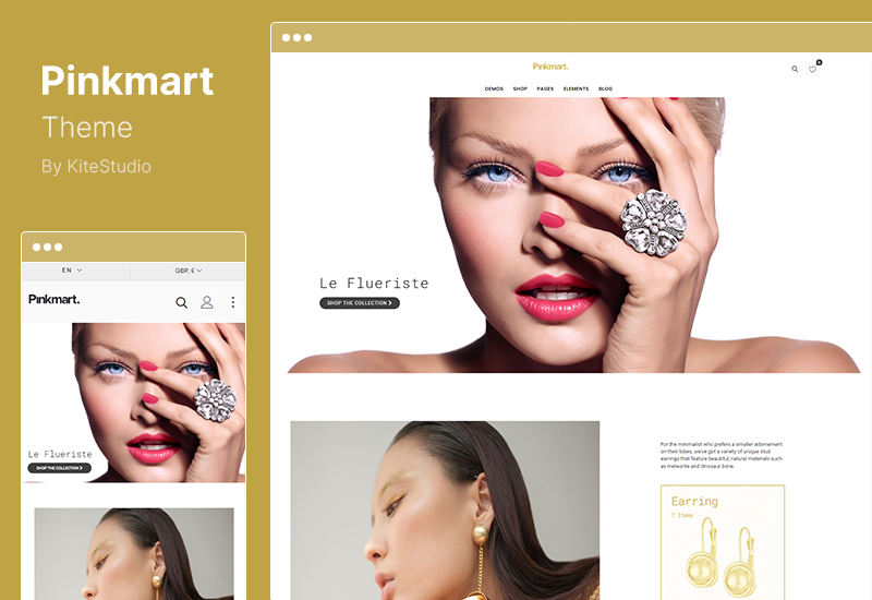 Тема Pinkmart — тема AJAX WooCommerce