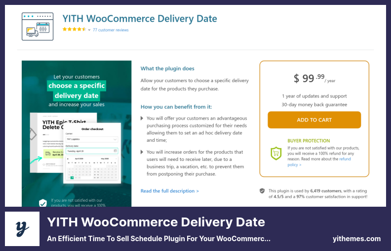 YITH WooCommerce Teslimat Tarihi Eklentisi - WooCommerce Web Siteniz için Zamanlama Eklentisi Satmak için Verimli Bir Zaman