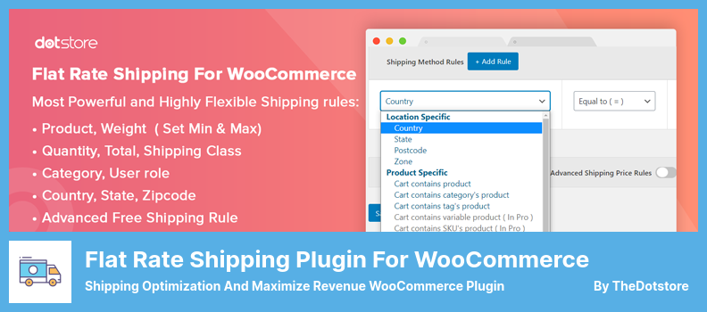WooCommerce Eklentisi için Sabit Ücretli Nakliye Eklentisi - Nakliye Optimizasyonu ve Geliri En Üst Düzeye Çıkarma WooCommerce Eklentisi