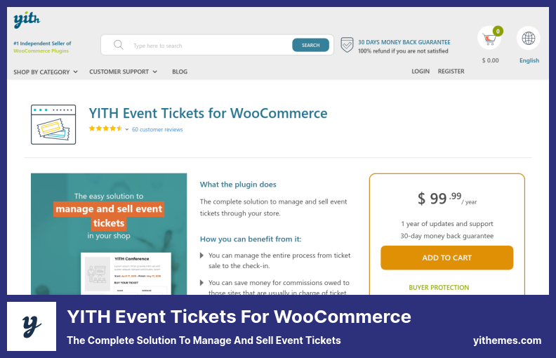 YITH Event Tickets for WooCommerce Plugin - الحل الكامل لإدارة وبيع تذاكر الأحداث