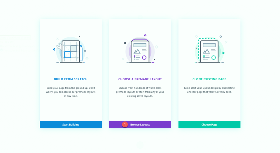 Paginação de portfólio filtrável Divi Layouts de navegação