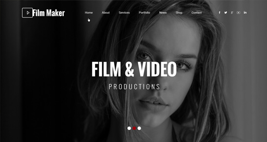 Tema WordPress Film Maker
