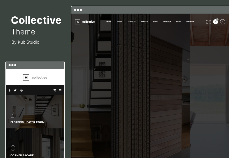 Kollektives Thema - Minimales WordPress-Thema