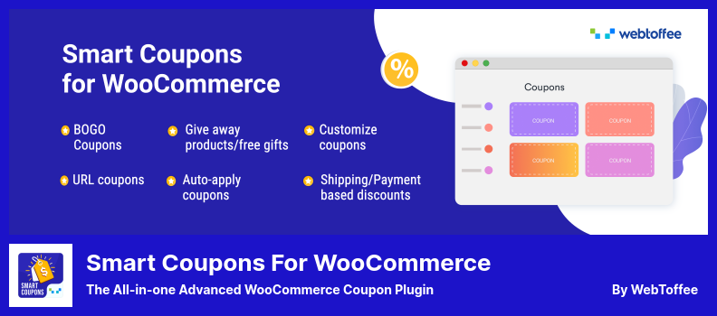 Smart Coupons For WooCommerce Plugin - Das erweiterte All-in-One-WooCommerce-Coupon-Plugin
