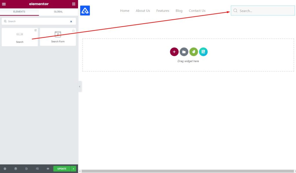 WordPress 15 のより良いナビゲーション ヘッダーを作成する方法 add search field to the header
