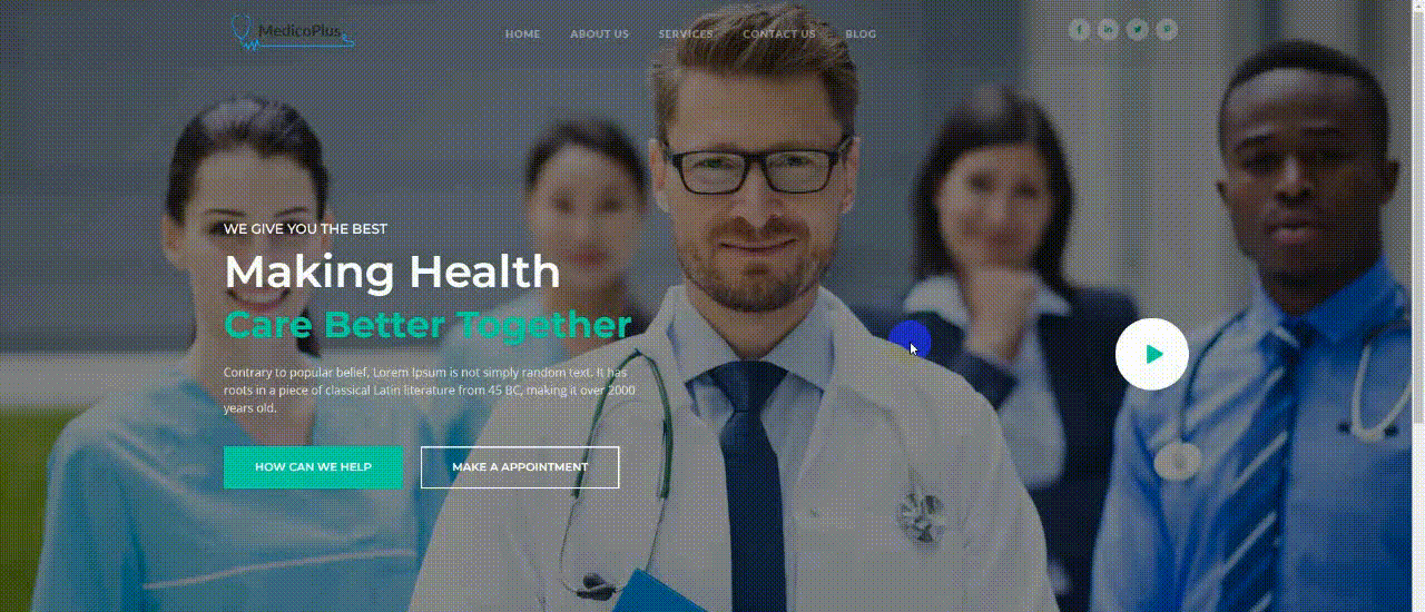 Elementor 的最佳頁眉設計習慣 |了解 10 個殺手級事實 8 elementor transparent header is good for navigation
