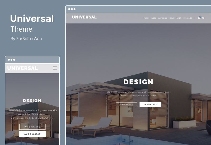 Tema universale - Tema WordPress multiuso intelligente
