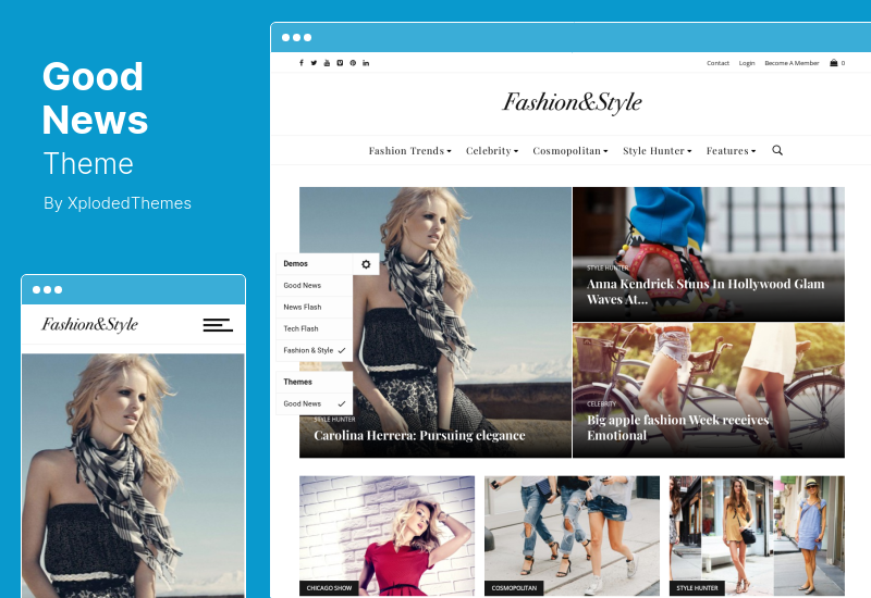 Tema GoodNews - Tema WordPress per blog e riviste