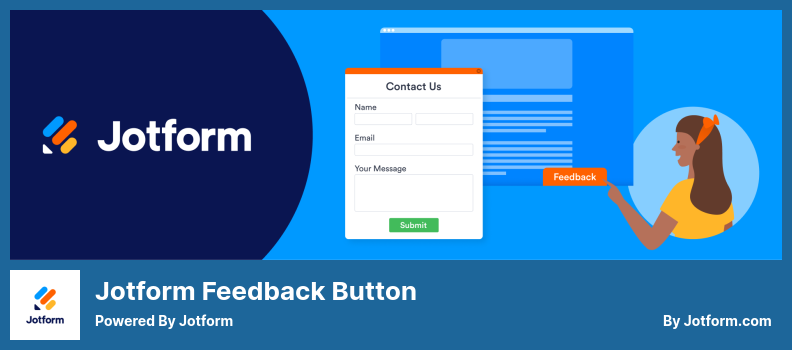 Jotform 피드백 버튼 플러그인 - Jotform 제공