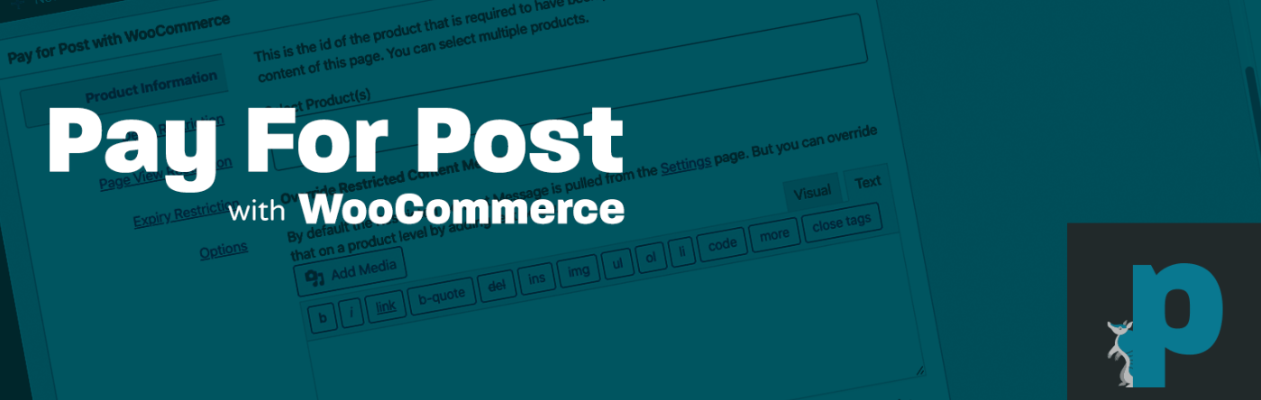 Pay for Post with WooCommerce es uno de los mejores complementos de paywall de WordPress.