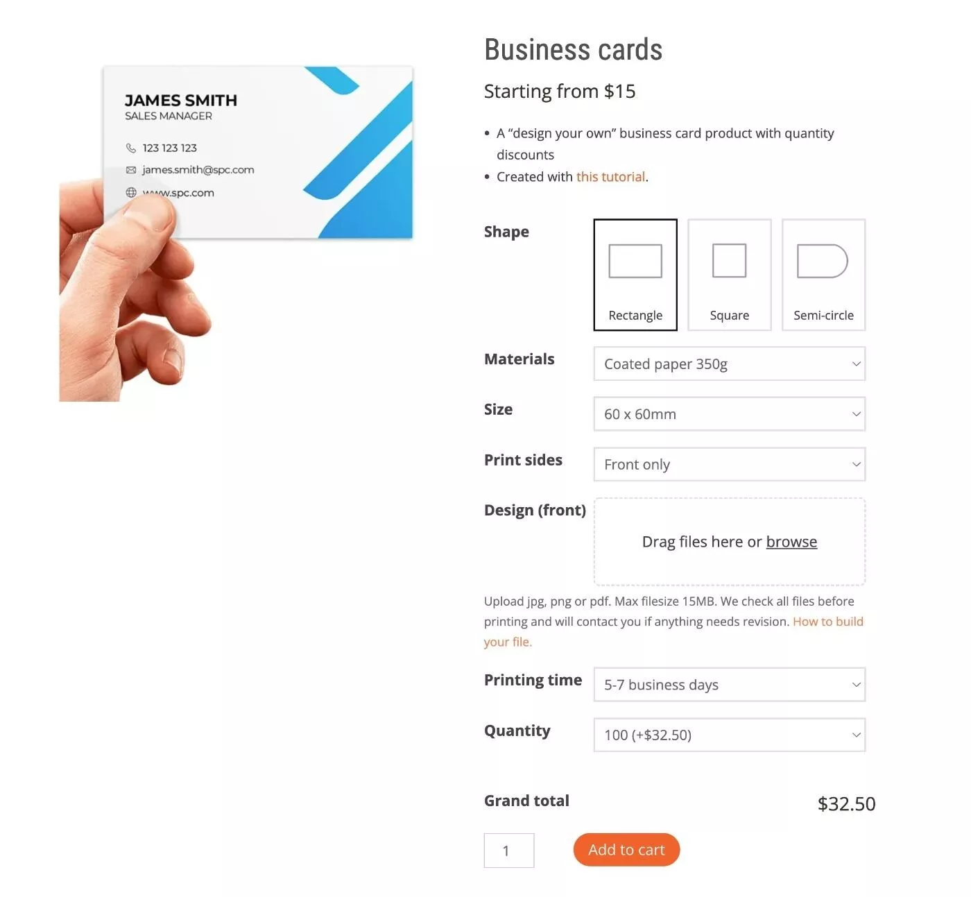 WooCommerce örneği için Gelişmiş Ürün Alanları