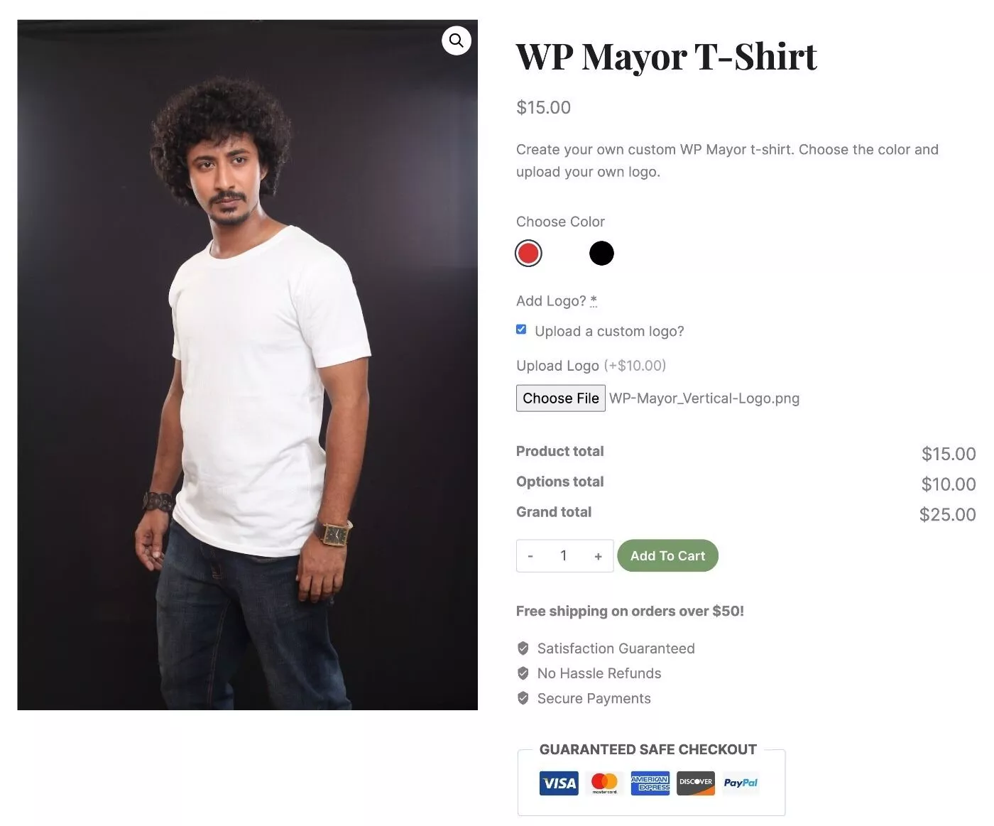 WooCommerce için Gelişmiş Ürün Alanları Örneği