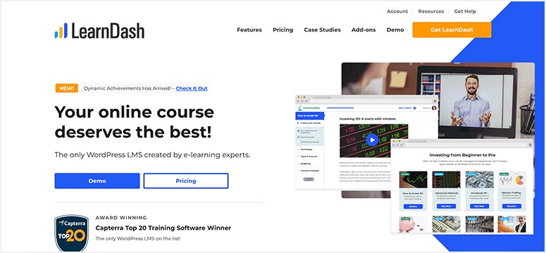 LearnDash - IsItWP - كاشف قوالب ووردبريس مجاني LearnDash