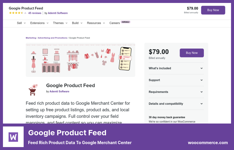 Google Product Feed Plugin - 向 Google Merchant Center 提供丰富的产品数据