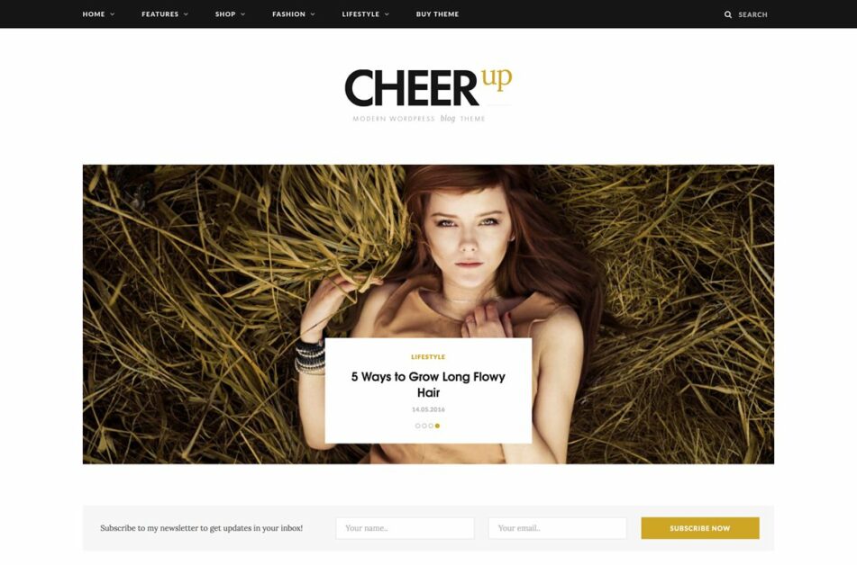 Aufmunterung WordPress-Theme