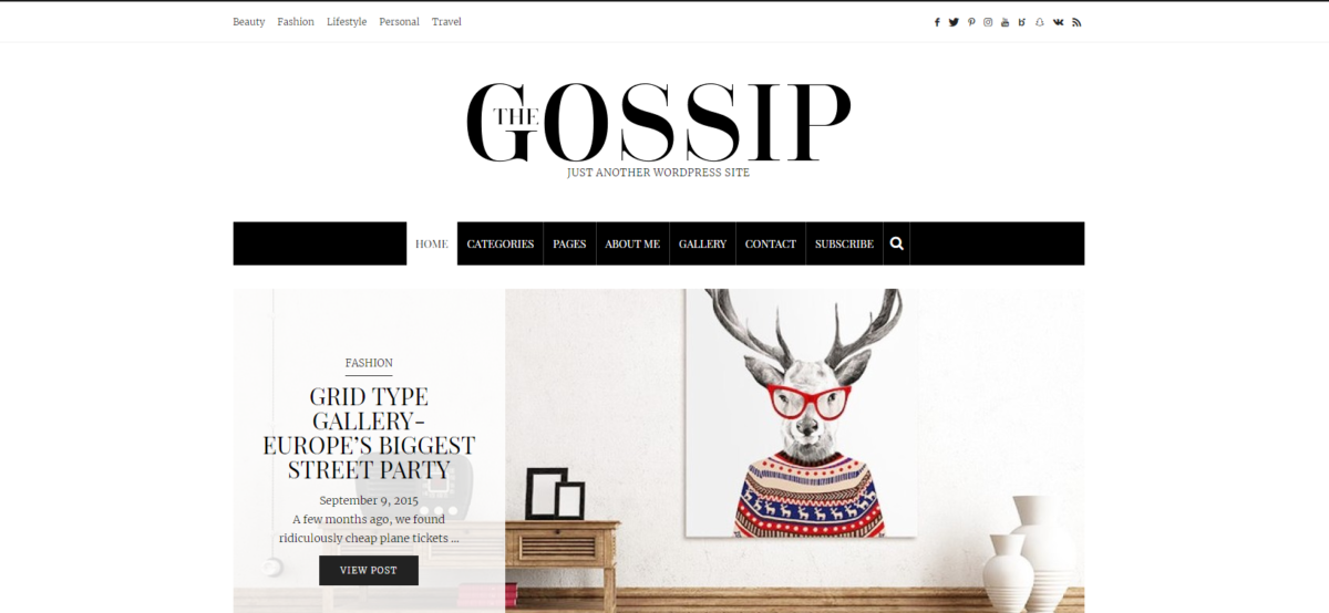 Klatsch WordPress-Theme