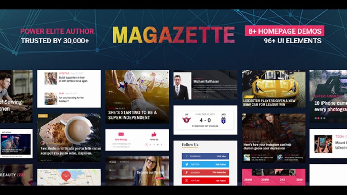 Magazette Bestes WordPress-Blog-Thema