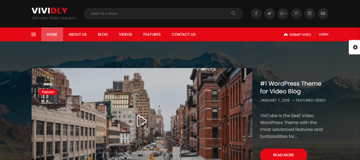 Anschaulich bestes WordPress-Blog-Thema