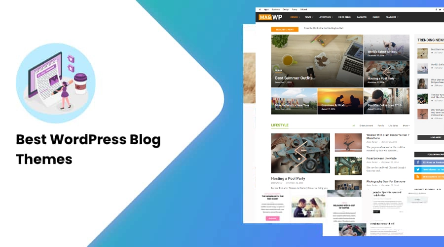 Die besten WordPress-Blog-Themen
