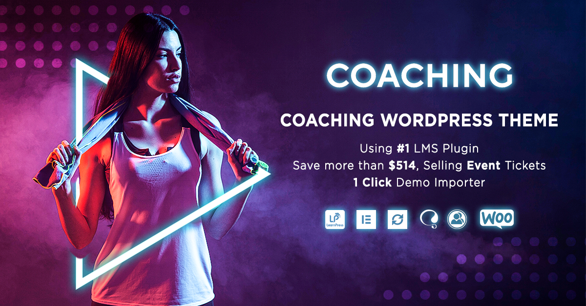 coaching fitness et thème wordpress inspiré de la vie