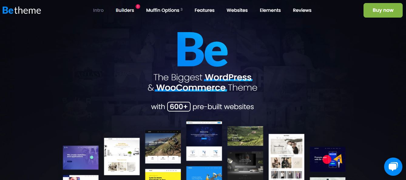 betheme thème wordpress réactif créatif