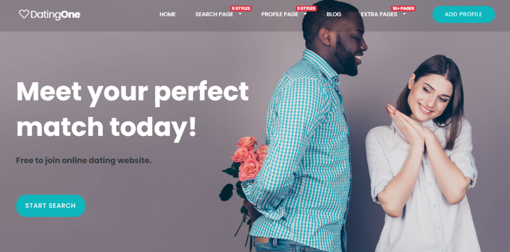 tema de namoro uma boa escolha para o seu site de namoro