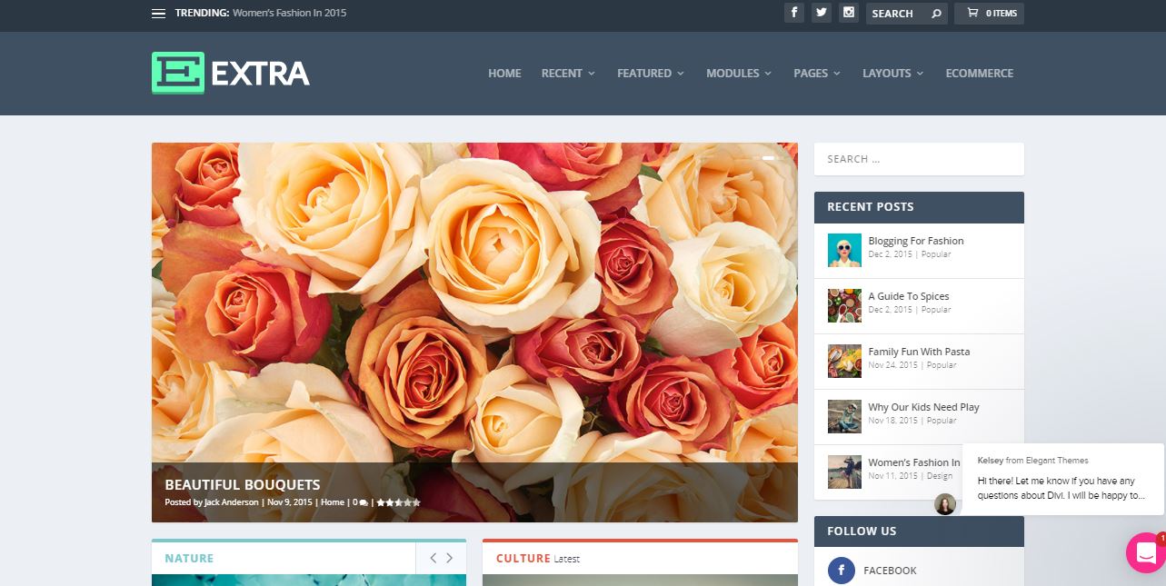 tema de noticias extra moderno de wordpress para todos los sitios web