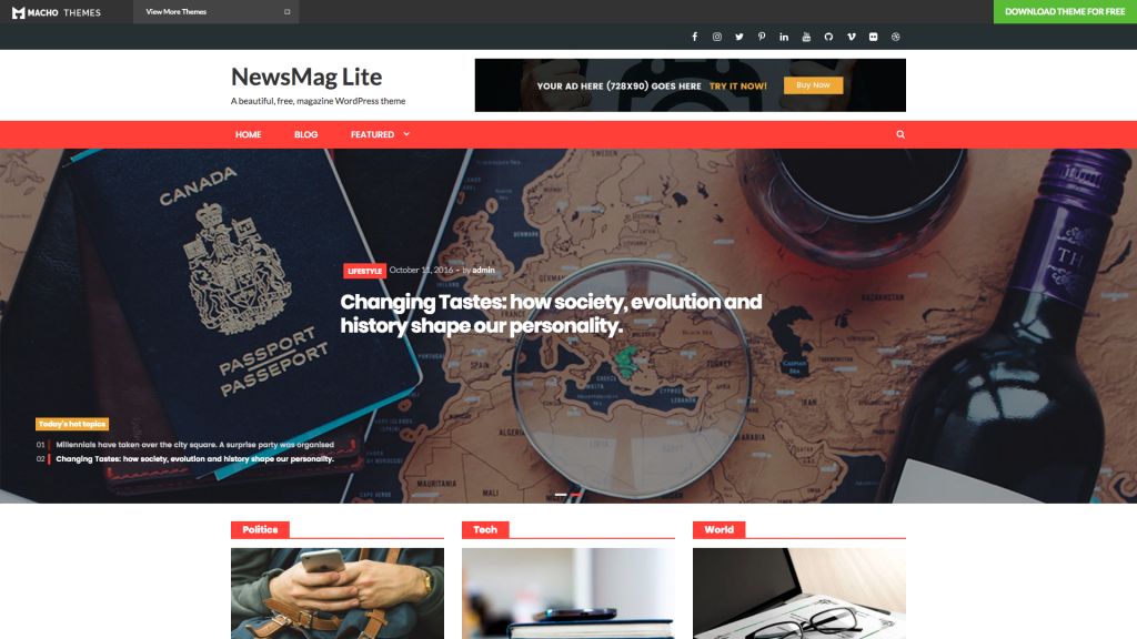 newsmag una plataforma bien hecha para usuarios de wordpress