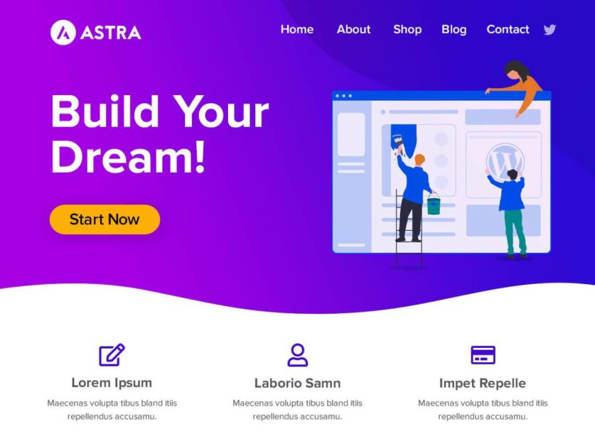 astra WordPress-Thema
