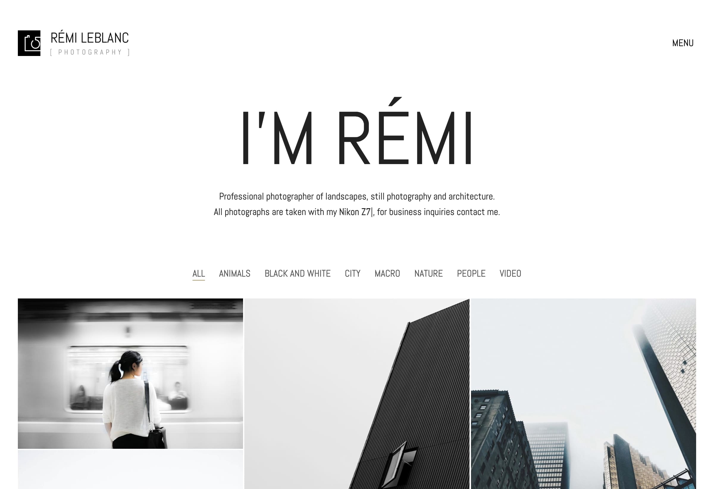 Fotografie cu teme WordPress Kalium