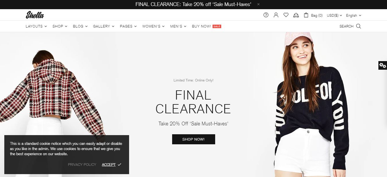 Shella Shopify-Theme