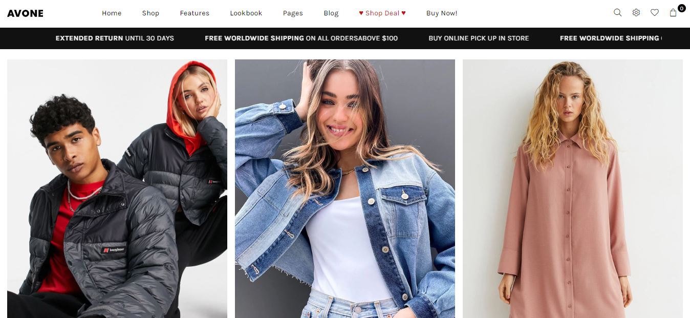Avone Shopify-Thema
