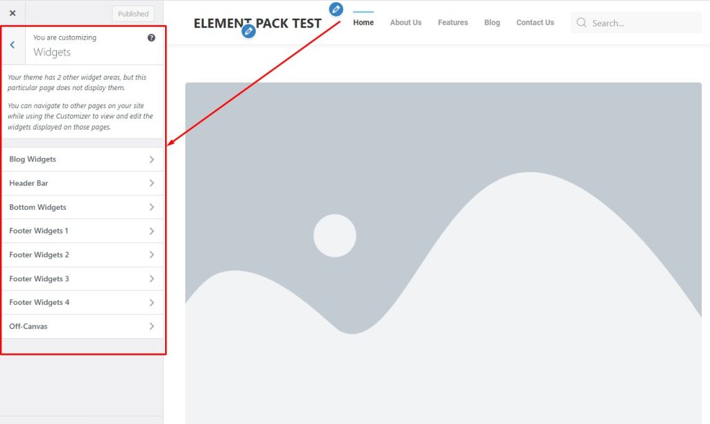 Comment créer un meilleur en-tête de navigation pour WordPress 14 customize the widget appearance 2 - BdThemes