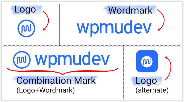 WPMU DEV 標誌元素