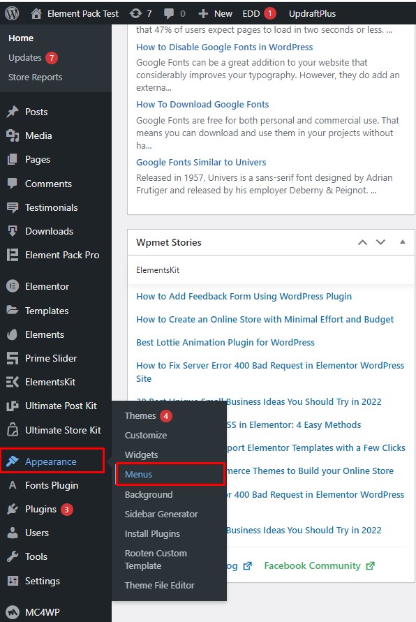 Cara membuat Header Navigasi Terbaik untuk WordPress 2 Build your header menu in WordPress