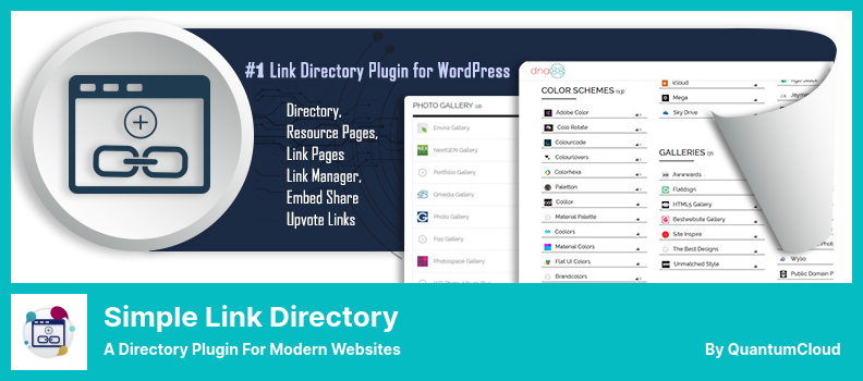 Simple Link Directory Plugin - 現代網站的目錄插件