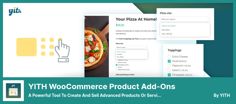 YITH WooCommerce Ürün Eklentileri Eklentisi - Gelişmiş Ürünler veya Hizmetler Oluşturmak ve Satmak için Güçlü Bir Araç