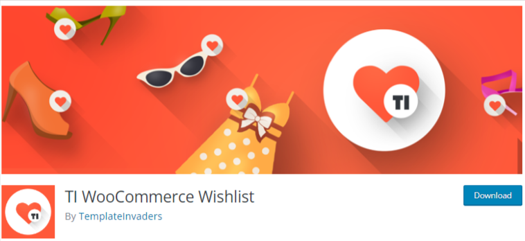 Lista de desejos TI WooCommerce